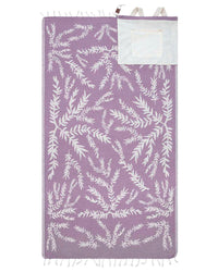 Lavender Towel Bag
