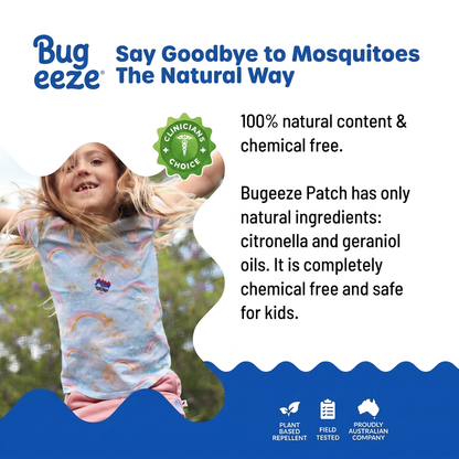 Natural Mosquito Repellent Patches for Kids